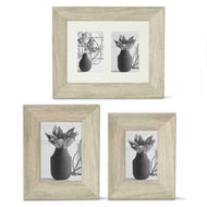 Graywash Wood Photo Frame - 3 Sizes