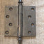 Antique Simple Steeple Tip Door Hinge - 4½" x 4½"