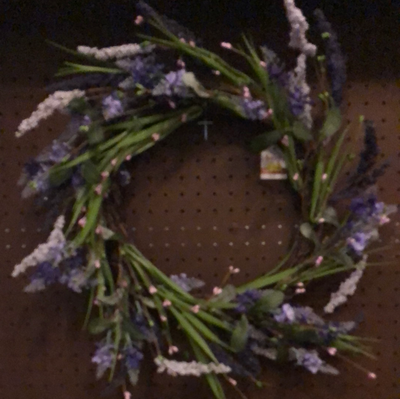 Lavender Wreath