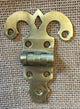 Antique Brass Door Hinge - 2½" x 3½"