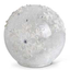 Clear LED Snowflake Tabletop Glass Globes