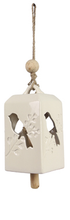 Load image into Gallery viewer, White Ceramic Wind Chime
