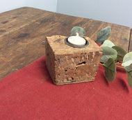 Reclaimed Wood Tea Light Holder