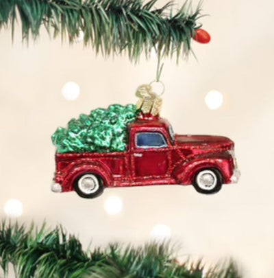 Old Truck With Tree Ornament