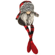 Red & Black Dangle Leg Gnome